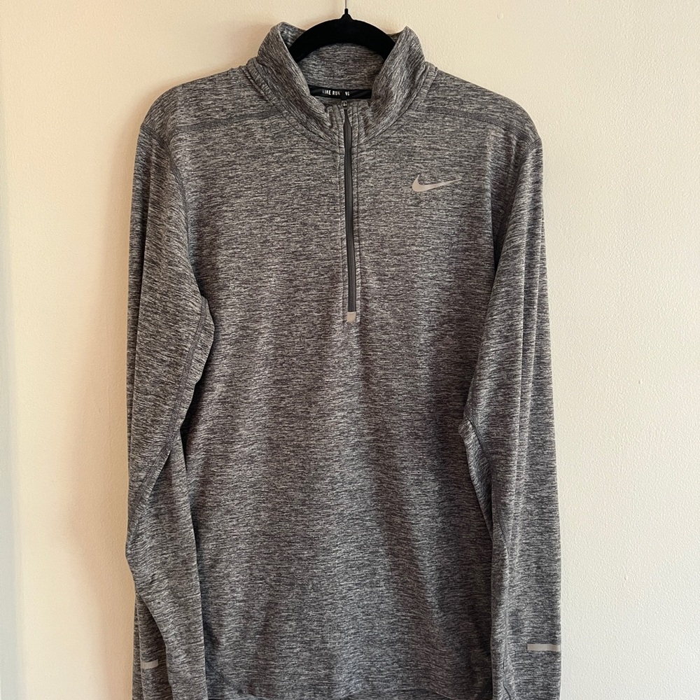 Men’s Nike Dri-FIT Quarter-Zip Running Pullover | Athletic Performance Top